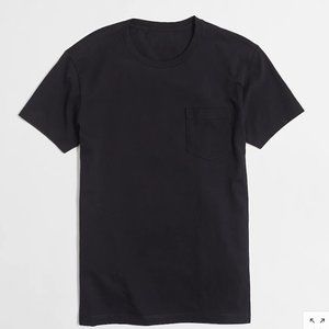 Slim washed jersey pocket tee